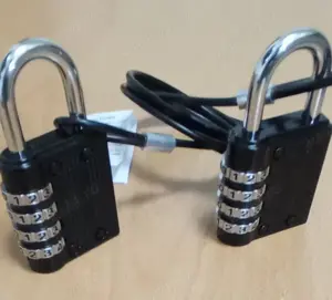 Vand LACATE cu CiFRU,Patru Cifre si Cablu de Securitate,pentru Bicicleta,Bagaje