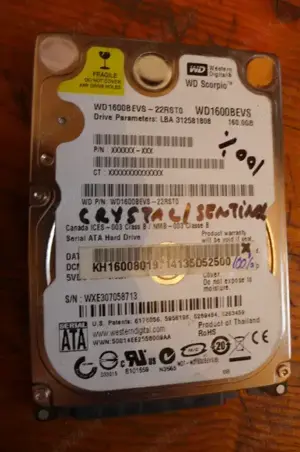 Hard 160 Ide Pata Ata 2.5" Hdd 120 Gb 80 giga 60 Laptop Navigatie AUTO GPS Aparatura industriala - imagine 3