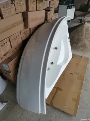 Cadă hidromasaj asimetrica  - imagine 2