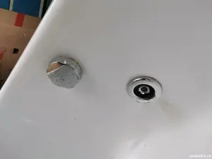 Cadă hidromasaj asimetrica  - imagine 3