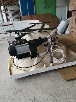 Cadă hidromasaj asimetrica  - imagine 4