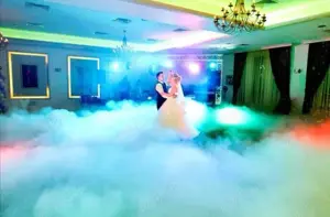 VideoBooth360 Oglinda Magica Fum greu la Dansul mirilor Artificii