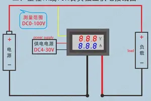 Voltampermetru ( voltmetru-ampermetru ) 100V-10A ( 100V-100A ) nou ! - imagine 2