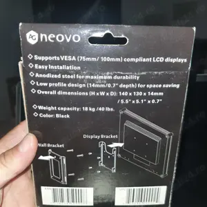 Suport monitor tv Neovo WMK-01 - imagine 2