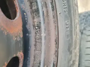 Jante tabla 15" si anvelope Michelin - imagine 5