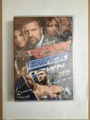 Pachet  3 DVD ,,The best raw smack down 2013,,