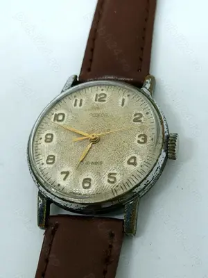 ceas Pobeda Petrodvorets original, mecanism rar 2608, fabricaţie anii '50