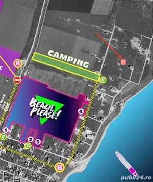 Teren intravilan langa Beach Please -  NIBIRU si la 300m de Plaja, Racordat la Utilitati - imagine 4