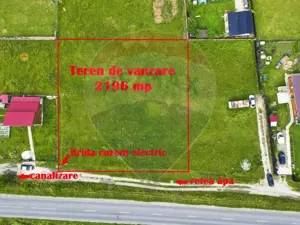 Teren Bod -Strada Harmanului, 732mp, posibil 1098mp/ 2196mp, utilitati