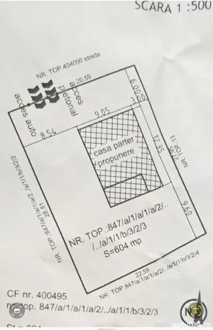 Vand teren intravilan jebel, 604mp la stradă  - imagine 6