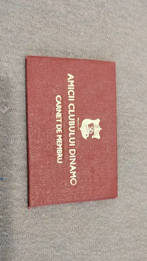Carnet de membru Amicii clubului Dinamo  - imagine 2