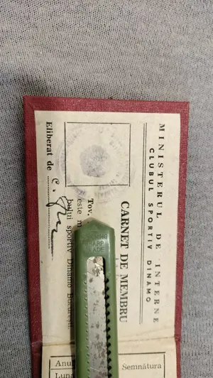 Carnet de membru Amicii clubului Dinamo  - imagine 4