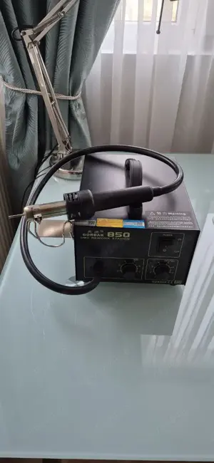 Stație de lipit cu aer cald Gordak 850 - imagine 2