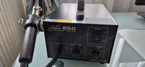 Stație de lipit cu aer cald Gordak 850