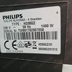 Espressor Philips Easy cappuccino Rasnita ceramica - imagine 6