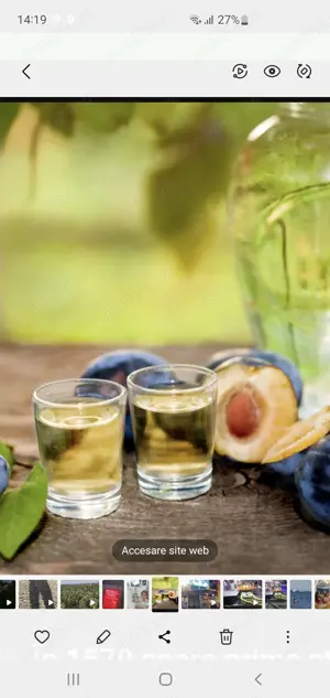 Vînd țuic  de prune ,50 de grade t rie !