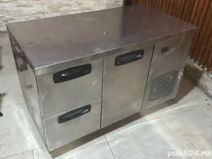 Masa rece frigorifica Inomak 2 sertare + 1 usa inox 