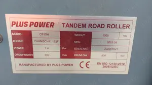 Cilindru compactor 1,5 tone - imagine 3