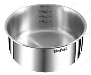Vand Set 11 piese TEFAL Ingenio L897SB74, 16-28cm, inox, argintiu, NOU 599 Lei - imagine 4