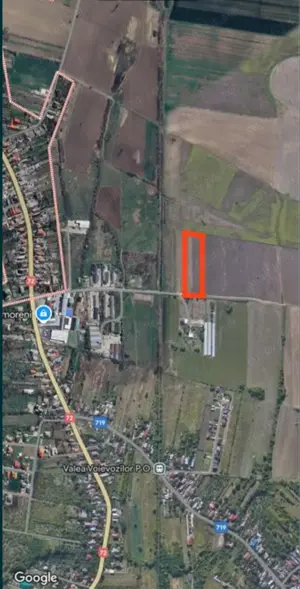 Vand teren intravilan agro - industrial Valea Voievozilor