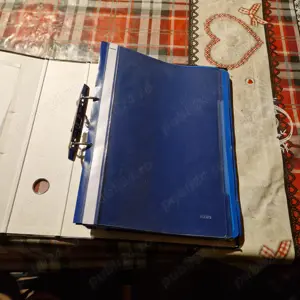 Dosare plastic cu sina metalica