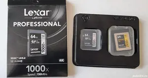 SD sdcx 64 GB lexar