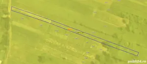 Teren intravilan arabil com. Schitu sat Greci 1080m 