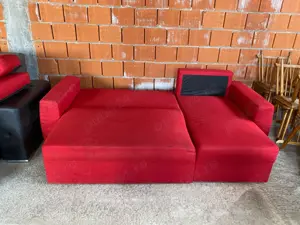 Canapea extensibila cu lada de depozitare  - imagine 2