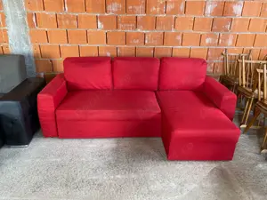 Canapea extensibila cu lada de depozitare  - imagine 4