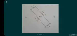 vand 1560 m2 teren la 2 km de centru Odobesti - imagine 3