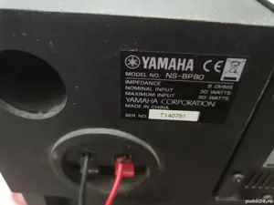 Yamaha CRX 040 cu boxe și telecomanda  - imagine 2