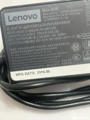 incarcator Lenovo mufa type C model ADLX65YLC3D output 20V 3,25A - imagine 4