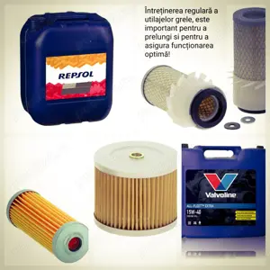 Filtre si ulei pentru utilaje