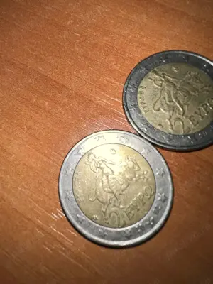 monede de 2 euro grecia cu s in steluta