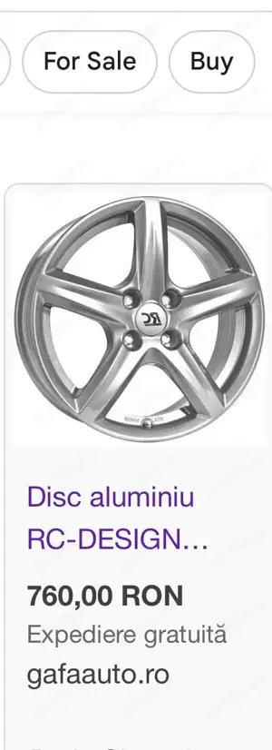 Vând Jante echipate cu cauciucuri aproape noi