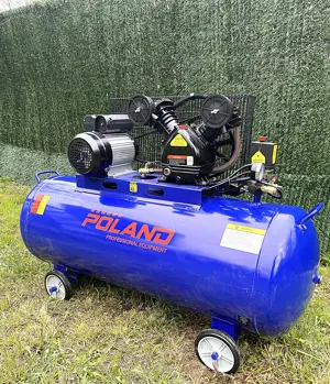 Compresor 100L Poland, 3CP, 2 Pistoane V, Profesional