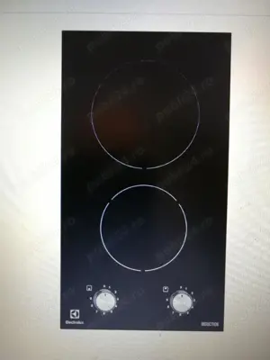 Plita incorporabila Electrolux  Inductie, 2 zone gatit, 30 cm, Negru