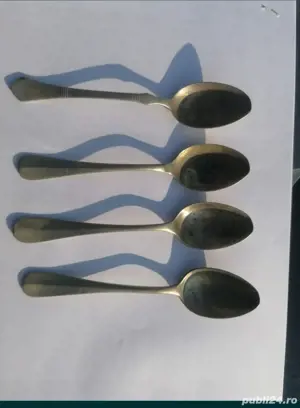 Lingurițe argintate vechi - imagine 4
