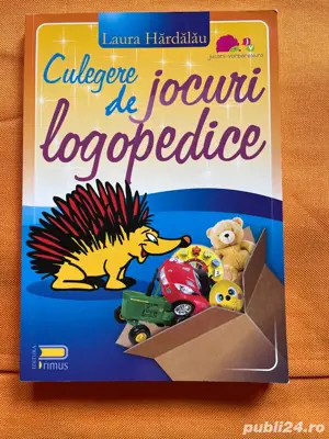 vand carte culegere de jocuri logopedice