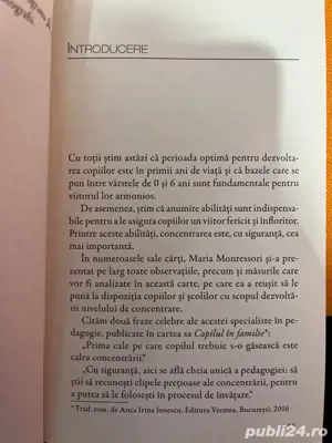 vand carte Ajutati copilul sa se concentreze prin metoda montessori - imagine 3