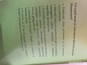 vand carte Ajutati copilul sa se concentreze prin metoda montessori - imagine 4