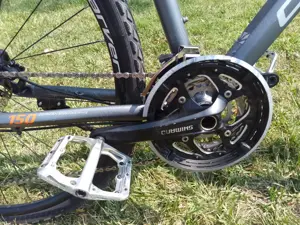 Bicicleta trekking 28 inch Carver Sonic 150 barbateasca 3X10 viteze - imagine 5