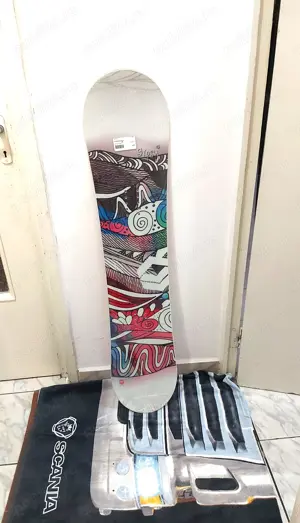 Placa snowboard nouă Gipsy 125 cm fara legaturi
