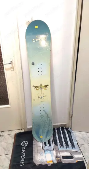 Placa snowboard Crans fara legaturi 154 cm