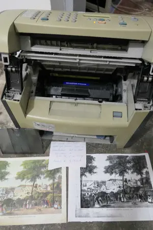 HP LaserJet M1319f Multifunction Imprimanta Scanner Xerox FAX Copiator - imagine 2