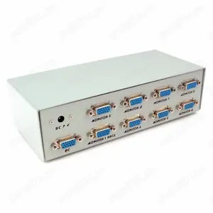 Gembird GVS128 VGA 8 port splitter, multiplier, switch vga
