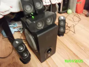 Sistem Logitech X-530 5.1 si placa PC ROG game ON Wifi D4