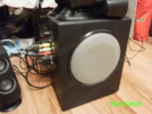 Sistem Logitech X-530 5.1 si placa PC ROG game ON Wifi D4 - imagine 2