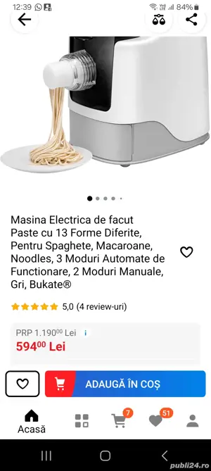 masina de facut pasta cu 13 forme diferite 