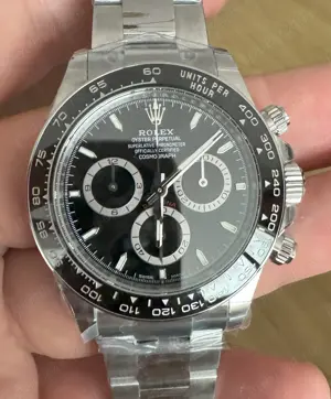 Rolex Daytona 126500LN 40mm Black Dial BTF DD4131 Super Clone